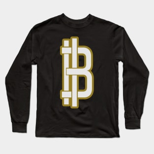 Billionaire White Gold Monogram Long Sleeve T-Shirt